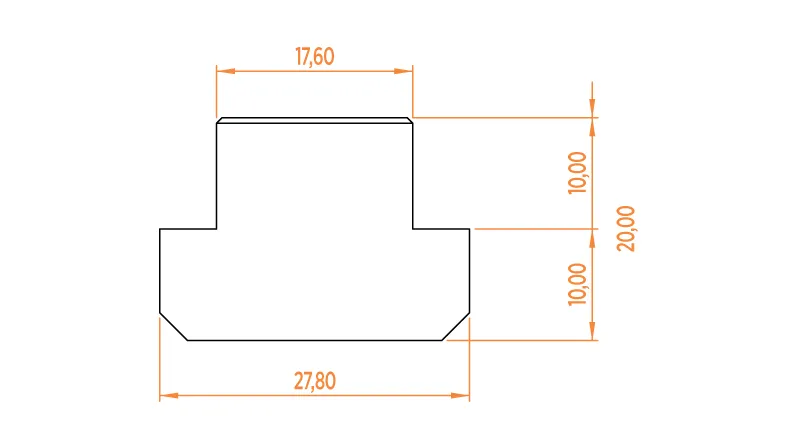 ETS 30-16 M16 T Nut