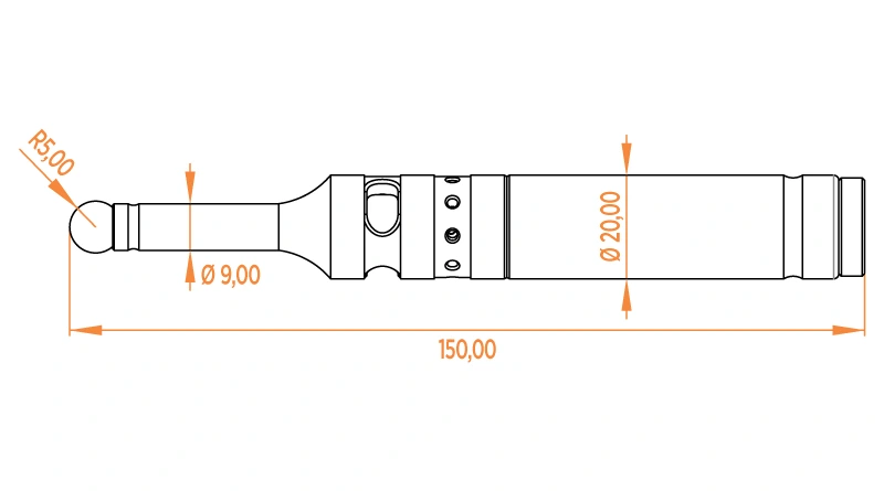 ESP 150-20 Electronic Edge Finder Probe